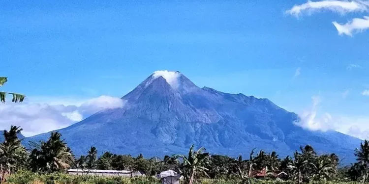 Situasi Gunung Merapi pada pagi ini, 26 Desember 2024 (foto/ist)