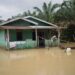 Banjir yang melanda gunung sahilan . (foto/Media Center Riau)