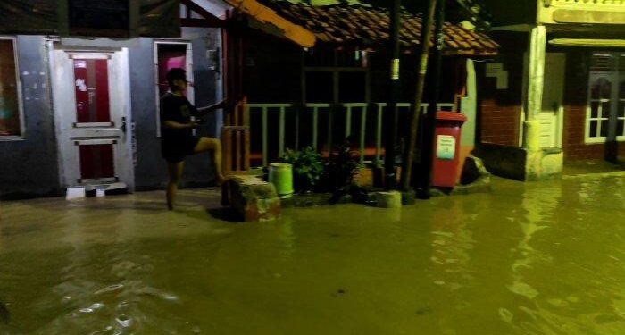 Banjir di Kota Cirebon. (foto/ist)