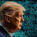 Ilustrasi Trump dan AI. (foto/net)