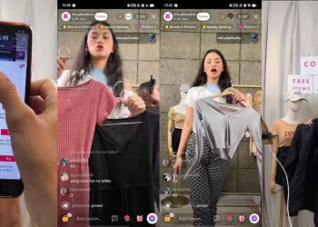 Ilustrasi live TikTok. (foto/net)
