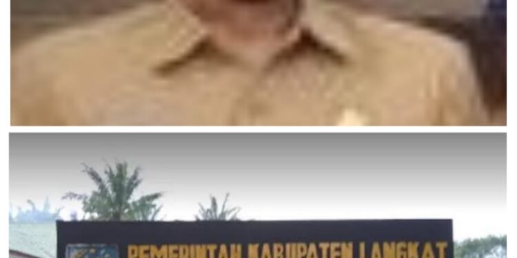 Kadis Perkim Langkat, Ilham Bangun. (foto/dok)