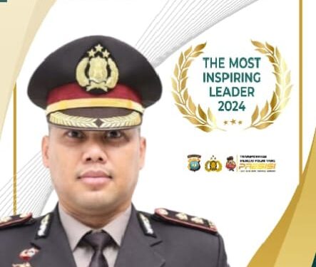 Kapolres Lingga AKBP Fajar Hermanto Raih Penghargaan "The Most Inspiring Leader 2024" (foto/dok)