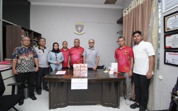 Kejatisu Terima Uang Kasus Dugaan Korupsi Dinas Pariwisata Senilai Rp771 Juta (foto/dok)