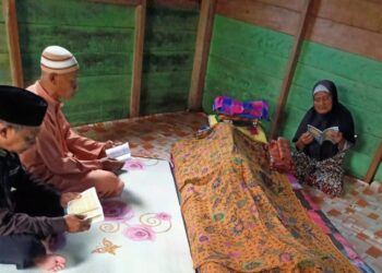 Korban meninggal dunia bernama Sanur. (foto/ist)