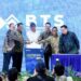 Gubernur Kepulauan Riau, H. Ansar Ahmad mendampingi Wakil Menteri Investasi dan Hilirisasi Todotua Pasaribu melakukan peletakan batu pertama (groundbreaking) pembangunan pabrik hilirisasi timah PT. Batam Timah Sinergi sekaligus meresmikan PT. Tri Charislink Indonesia. Acara tersebut diadakan di Sei Lekop, Kota Batam, pada Jumat (24/1/2025). (foto/Diskominfo Kepri)