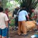 Personil Unit Intel Kodim 0203/LKT dan Sub Denpom Binjai menggerebek barak judi dan narkoba oleh di wilayah Kodim 0203/LKT, tepatnya di Dusun Kutambaru, Desa Namu Ukur Utara, Kecamatan Sei Bingei, Kabupaten Langkat, Kamis, 23 Januari 2025 sore. (foto/Supriadi)