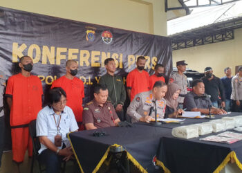 Polisi Bongkar Peredaran 10 Kg Sabu Jaringan Sidoarjo-DIY, 4 Pelaku Diamankan (foto/dok)