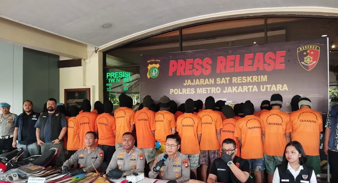 Polres Metro Jakut Tangkap 16 Pencuri dan Begal (foto/dok)