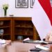 Presiden Prabowo membahas Transfomasi Digital Bersama Menkodigi.(foto/Media Center Riau)