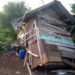 Salah satu rumah warga yang remuk akibat serangan kawanan gajah. (foto/ist)