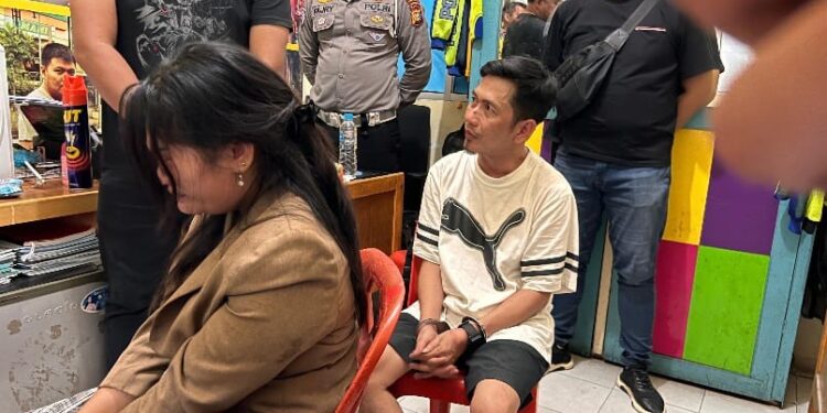 Pengemudi mobil yang menabrak, Antoni (44) beserta dua penumpang lainnya, Lidia (25) dan Deni, dinyatakan positif mengonsumsi narkoba jenis sabu. (foto/Media Center Riau)