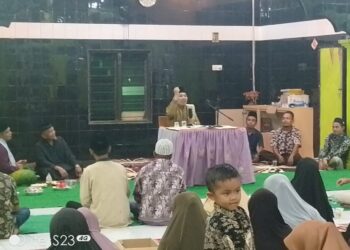 Surau Asam Limau Sundai Melaksanakan Acara Isra Mi’raj Nabi Muhammad SAW 1446 H (foto/Agustin)