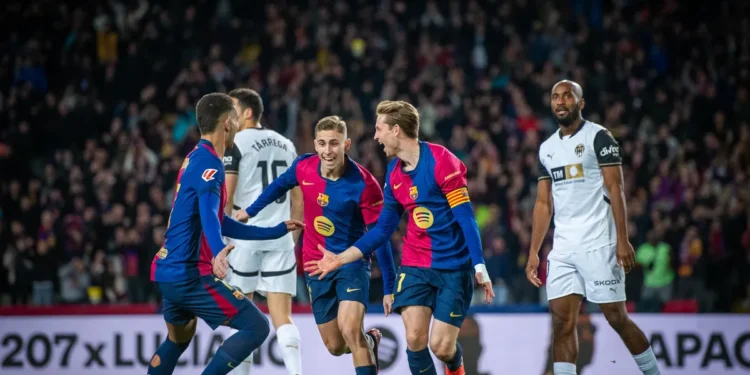 Barcelona Hancurkan Valencia 7-1 di Liga Spanyol (foto/dok)