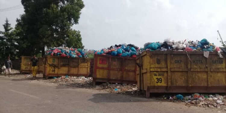 penumpukan sampah di batam (foto/ist)