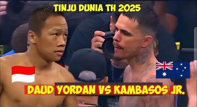 Petinju Daud Yordan Akan Bertansing Melawan George Kambosos Jr. (Foto/Internet).