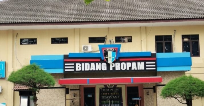 Gedung Bid Propam Polda Sumut. (foto/dok)
