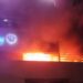 Gedung Dishub Jatim Terbakar (foto/ist)