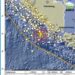 Gempa M5,2 Guncang Pesisir Barat Lampung Siang Ini (foto/BMKG)