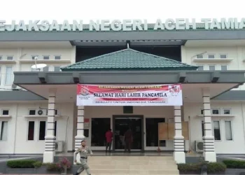 Kantor Kejari Aceh Tamiang. (foto/dok)