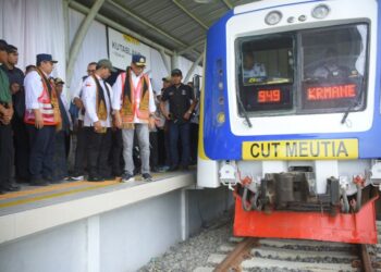 Kereta Api Perintis Cut Muetia. (foto/ist)