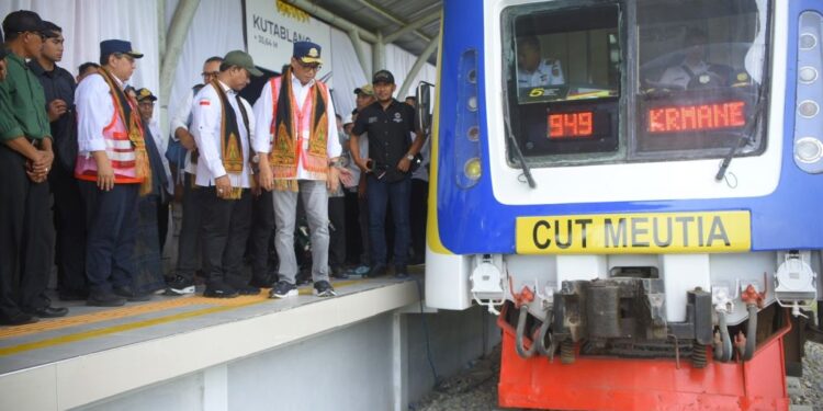 Kereta Api Perintis Cut Muetia. (foto/ist)
