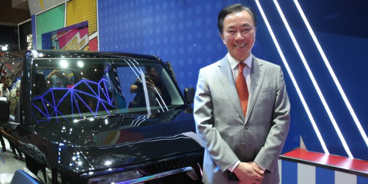 VinFast Secara Resmi Buka Penjualan Mobilitas Mini-SUV Terbaru VF 3 di IIMS 2025. (Foto/Dokumentasi).