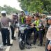 Motor gede (moge) Harley-Davidson Bendum Demokrat Renville Antonio ringsek usai kecelakaan maut. (foto/ist)