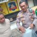 Polisi memerlihatkan jerigen bekas alkohol murni 96 persen yang dikonsumsi 12 warga Cianjur, Jawa Barat. (foto/dok)