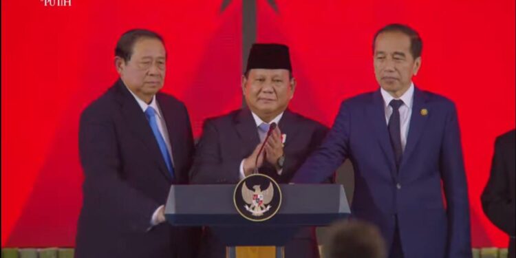 Presiden Prabowo Subianto secara resmi meluncurkan Badan Pengelola Investasi Daya Anagata Nusantara (Danantara) pada hari ini Senin (24/2/2025). (foto/Youtube Sekretariat Presiden)