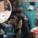 Spiker Daejeon JungKwanJang Red Sparks, Vanja Bukilic mengalami otot ligamen putus di pergelangan kaki kiri. (foto/Youtube EXTRA GOAL)