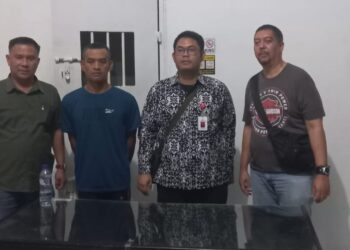 Tim Tabur Kejati Aceh mengamankan DPO terpidana kasus perdagangan Imigran Rohingya pada Jum'at, (14/2/2025) di Langkat, Sumatera Utara. (foto/dok)