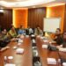 Badan Pengusahaan Batam (BP Batam) diwakili oleh Kepala Biro Humas, Promosi, dan Protokol, Ariastuty Sirait menerima kunjungan Duta Besar Republik Indonesia untuk Singapura, Suryo Pratomo pada Jum’at (28/2/2025) di Marketing Centre. (foto/Humas BP Batam)
