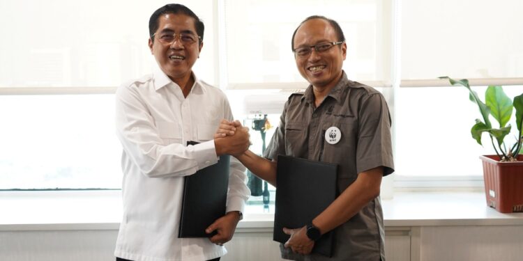 Kerja Sama KKP dan WWF-Indonesia untuk Mewujudkan Ketahanan Pangan Global (foto/Skema Data Indonesia)