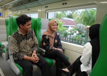Lebih Nyaman, Kini Penumpang KA Minangkabau Ekspres Duduk Sesuai Nomor Tempat Duduk (foto/Skema Data Indonesia)