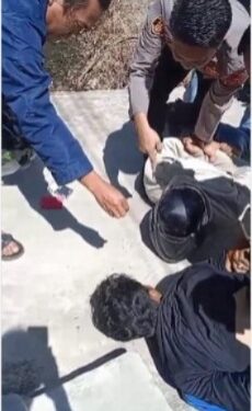 Nekat Transaksi Narkoba di Depan Kantor Polisi, Dua Pemuda di Bandarlampung Ditangkap (foto/ist)