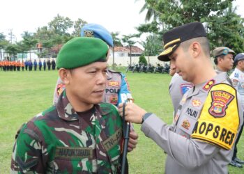 Polres Tulang Bawang, Polda Lampung akan menggelar Operasi Kepolisian Terpusat dengan sandi "Ketupat Krakatau 2025". (foto/Maria)