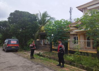 Polres Tulang Bawang Gelar Patroli Rumah Kosong di Dua Lokasi Berbeda, Ini Tujuannya (foto/Maria)