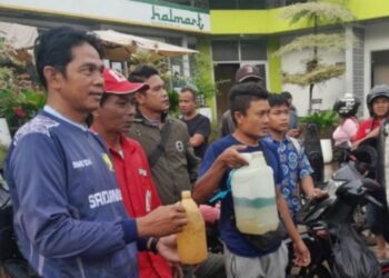 Puluhan Kendaraan di Jambi Mogok usai Isi BBM Pertamax di SPBU (foto/ist)