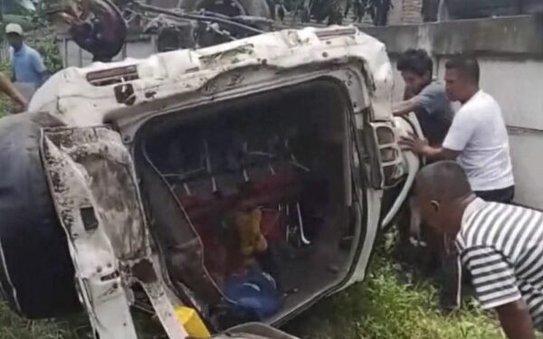 Tragedi di Asahan, Terios Tertabrak KA Sri Bilah Tewaskan 4 Anggota Keluarga (foto/ist)