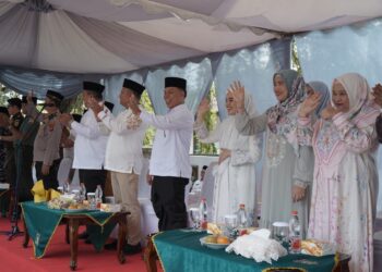 Bupati Asahan, Taufik Zainal Abidin Siregar, S. Sos., M.Si membuka Musabaqah Tilawatil Quran Nasional. (Foto/Butar Butar).