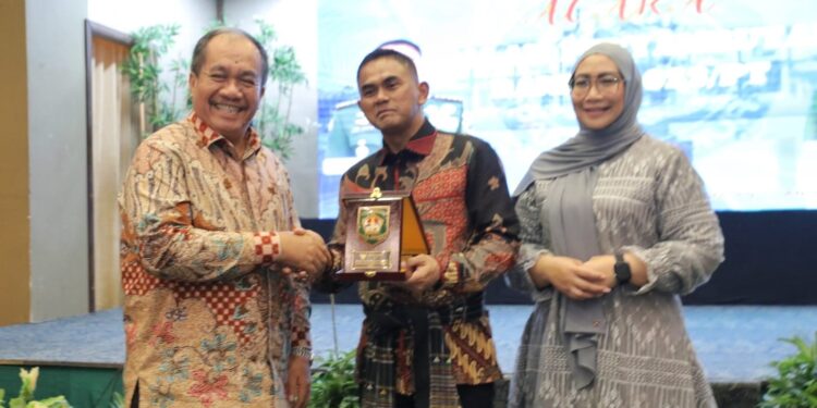 Bupati Asahan Hadiri Malam Penyambutan Komandan Korem 022/Pantai Timur. (Foto/Butar-butar).