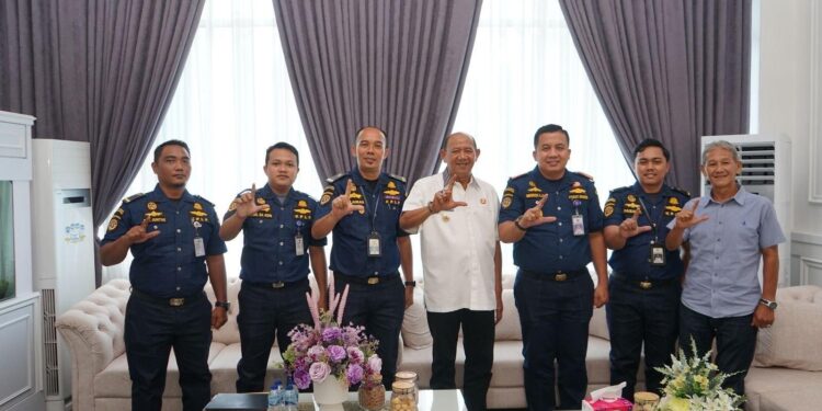 Bupati Langkat H. Syah Afandin, SH, menyatakan dukungan. (Foto/Diskominfo).