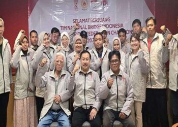 Indonesia Akan Tampil di Piala Dunia Bridge 2025 di Denmark Agustus 2025. (Foto/Net).