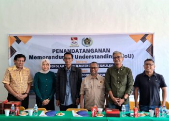 Ketua PWI dan Penasehat PWI Kepri Marganas Nainggolan. (Foto/PWI).