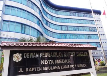 Gedung DPRD Kota Medan. (Foto/Net).