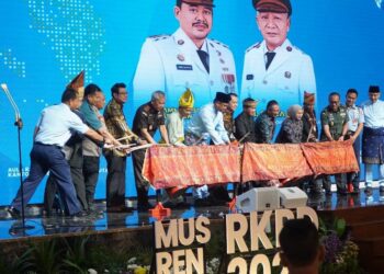Musrenbang RPJMD Sumut, Syah Afandin Siap Sinergi Wujudkan Indonesia Emas 2045. (Foto/Kominfo).