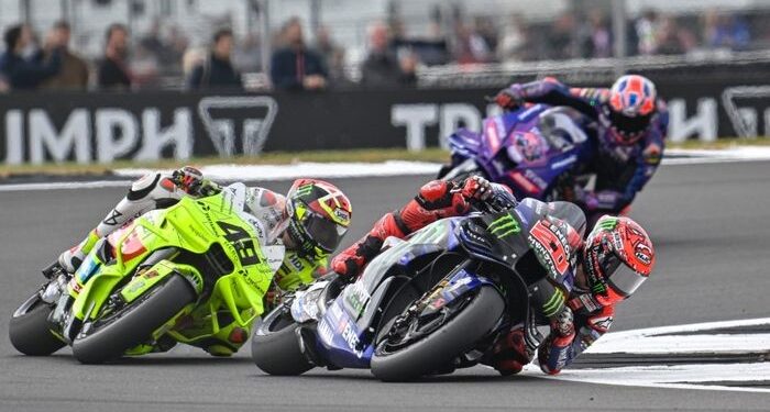 Pembalap Fabio Quartararo Gagal Finis di Sprint MotoGP Inggris 2025. (Foto/Net).