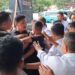 Suasana kericuhan di lapas Baubau, Sultra pada Kamis, (26/06/2025). (Foto/Doc)