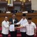 Wali Kota Batam Amsakar Achmad saat menghadi rapat pariopurna di DPRD Batam. (Foto/Dokumentasi).
